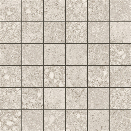 Ronda Gray 5x5 11.71" x 11.71" Natural Mosaic Porcelain Tile