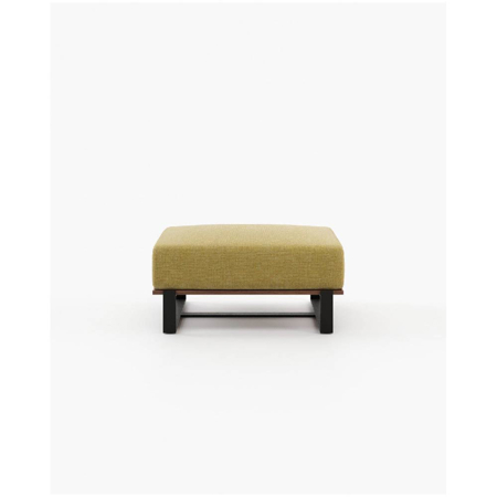Salim Outdoor Pouf, Talin Mostaza