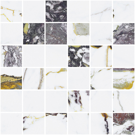 Sutton Vagli nat. Mosaico 5x5 11,71”x11,71”Porcelain TIle