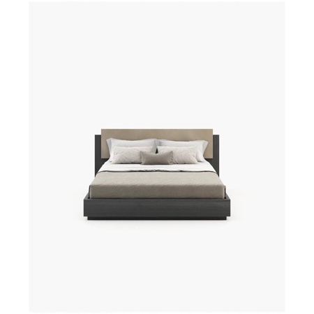 Teri Bed, Grey Eucalyptus Veneer Matte