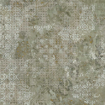 Rug Green Natural 23.45" x 23.45" Porcelain Tile