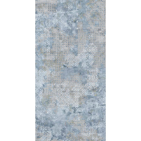 Rug Blue Natural 19.59" x 39.19" Porcelain Tile