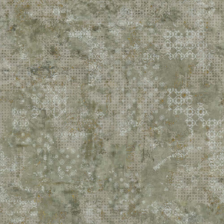 Rug Green Natural 39.19" x 39.19" Porcelain Tile