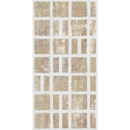 Milano Ocre Frame Natural 19.59" x 39.19" Porcelain Tile