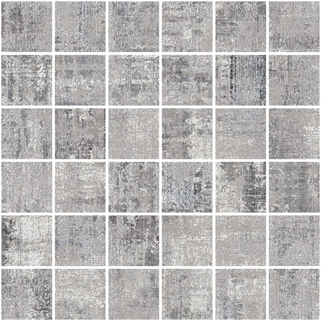 Milano Grey Nat. Mosaico 5x5 11.71"x11.71" Porcelain Tile