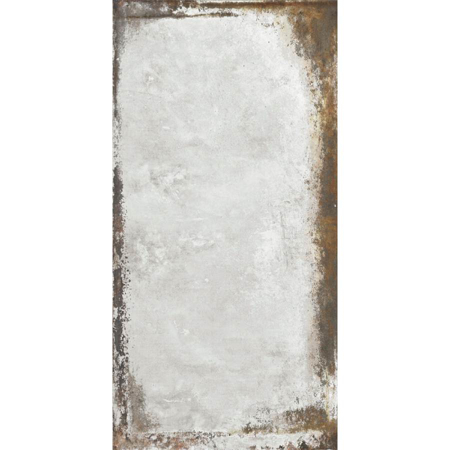 Steel White Natural 19.59" x 39.19" Porcelain Tile
