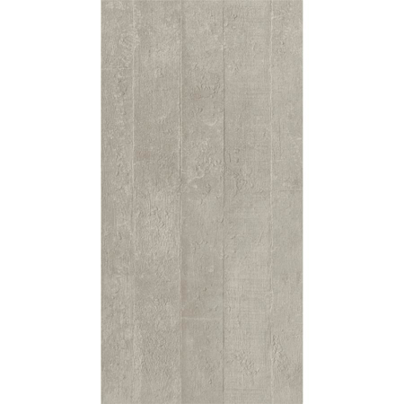 Ciment Grey Formwork Natural 19.59" x 39.19" Porcelain Tile