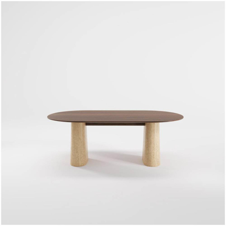 Anchor Dining Table Walnut 78.7"