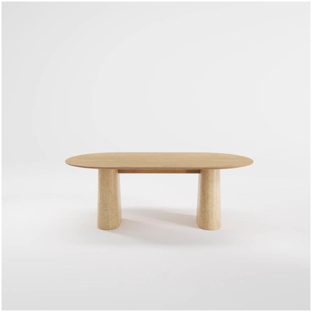 Anchor Dining Table Oak 78.7"