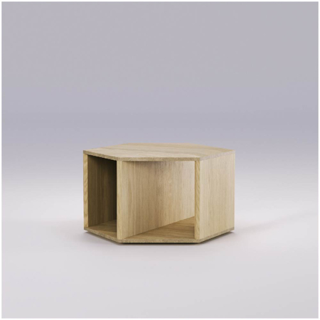 Hexa Coffee | Side Table Oak