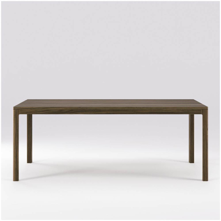 Nuda Table Walnut Rectangular 78.7"
