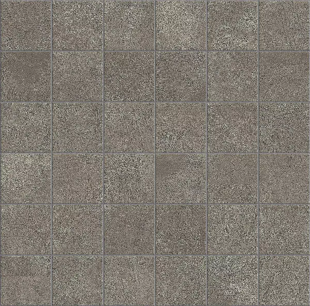 Aria Black Natural Mosaic 11.71"x11.71" Porcelain Tile