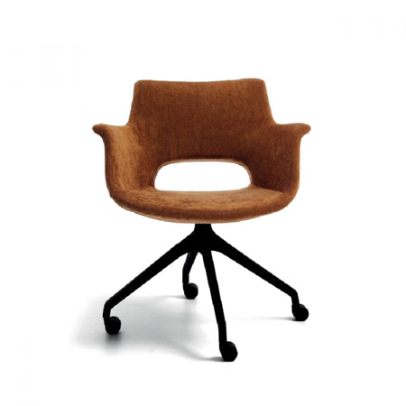 Kuma Open Armchair N1R Swivelling