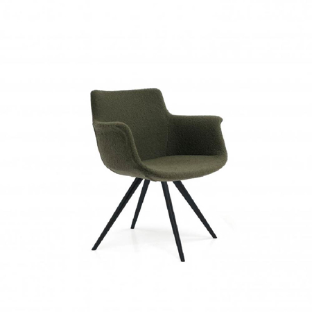 Kuma Open Armchair P13 Swivelling
