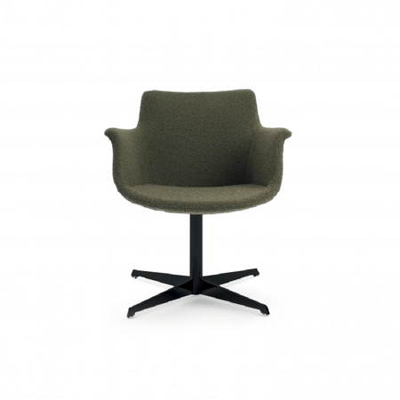Kuma Open Armchair P2 Swivelling