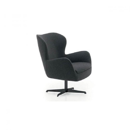 Curvy Armchair R7 Swivelling