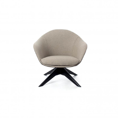 Woody Lounge Armchair L21 Swivelling