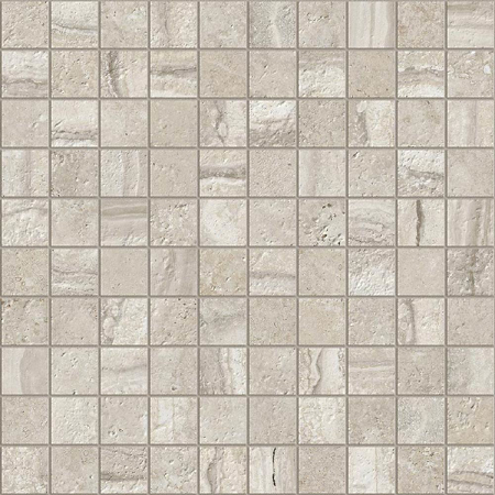 Travertine Mosaic Nativa Falda Aurum 100 Tessere 12"X12" 3/8"