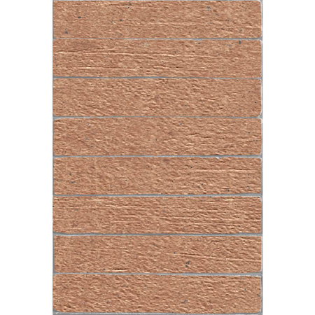 Italian Porcelain Mosaic Terra Crea Mattone 8" x 12" 3/8"