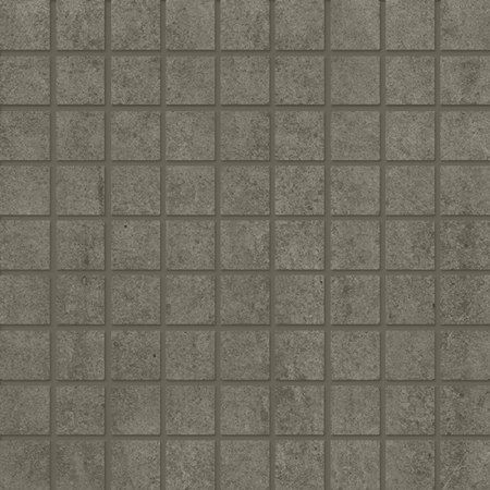 Italian Porcelain Mosaic Prima Materia Sandalo Mix 12" x 12" 3/8" Natural