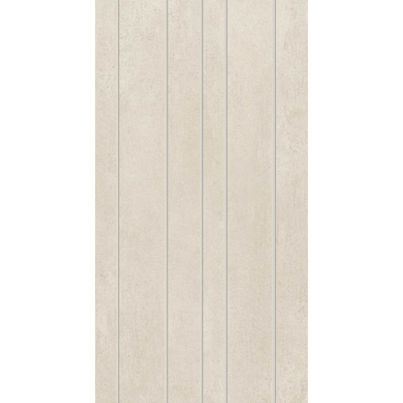 Italian Porcelain Mosaic Prima Materia Cenere Stick Mix 8 1/4"X16" 3/8" Natural