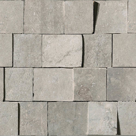 Italian Porcelain Mosaic Le Reverse Dune Muro 3D 11 1/2" x 13"