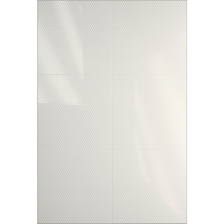 Fence Microwhite 8" x 8" 5/16" Glossy Porcelain Tile