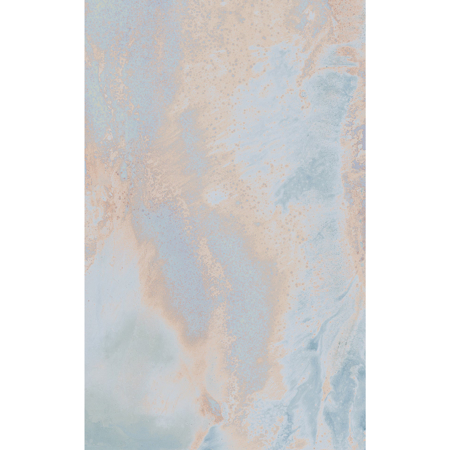 Hoily Marble Iridescent 48”x48” 5/16" Natural Plus Porcelain Tile