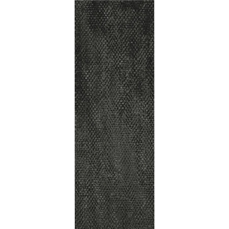 Camp Army Black 4”x12” 5/16" Canvas Porcelain Tile