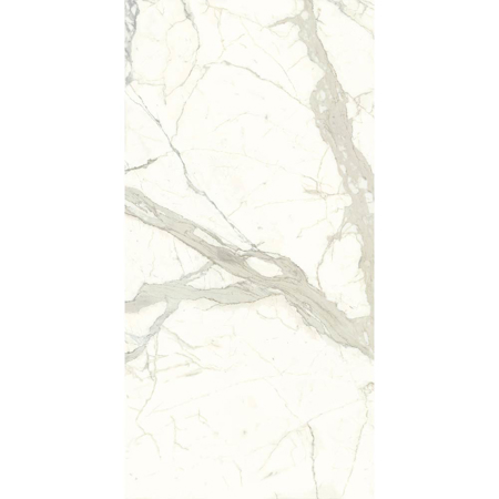 Italian Porcelain Tile White Calacatta 30" x 30" 1/4" Polished
