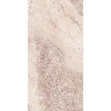 Italian Porcelain Tile Gem Rose 15" x 30" 1/4" Polished