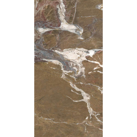 Italian Porcelain Tile Brown Fusion 30" x 30" 1/4" Polished