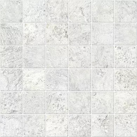 Mosaic Stucco White 12"x12" Natural Finish