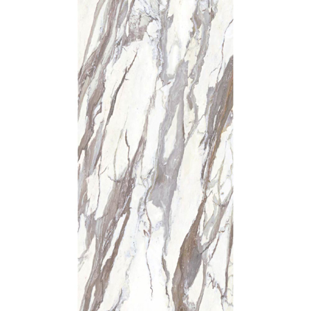 Italian Slab Calacatta Masterpiece Face A 64” x 128” 3/4" Porcelain FullVein Soft 3D