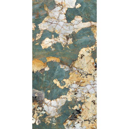 Italian Slab Patagonia Emerald Face A 64” x 128” 1/2" Porcelain Lux