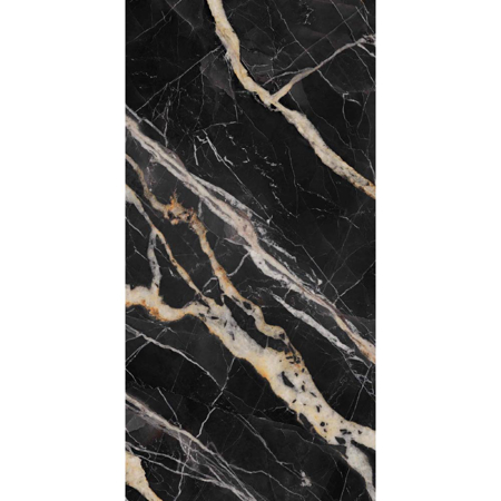 Italian Slab Golden Carbon Face B 64” x 128” 1/2" Porcelain Soft