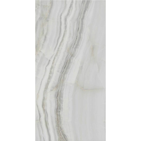 Italian Slab Onyx Flow Face B 64” x 128” 1/2" Porcelain Lux