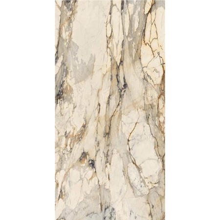 Italian Slab Antique Brown Face A 64” x 128” 1/2" Porcelain Soft