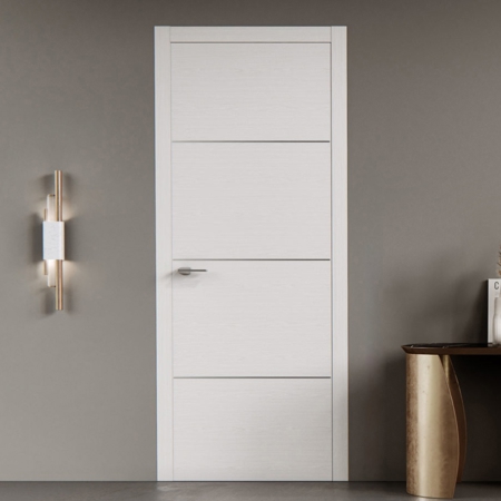 Modern Interior Door EON Pure White Ash Universale 2'8" x 6'8"