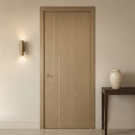 Modern Interior Door White Oak EON 2'-6" x 8'-0" Universale