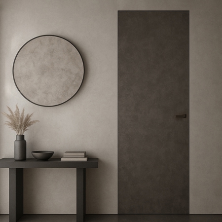 Invisible Hinge Door Filo Muro Concreto 2'-6" x 6'-8"