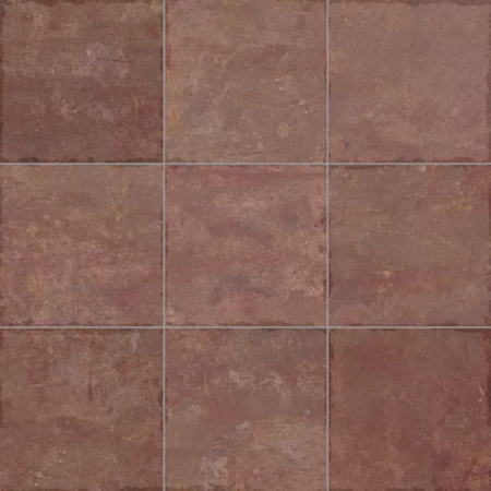 Argilla Rosso 24"x24", 3/8" Pre-Scored Porcelain Tile