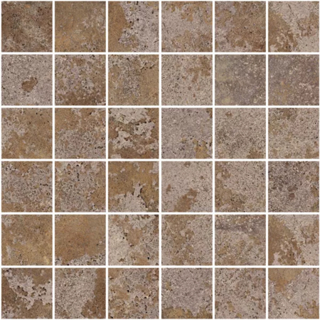 Mosaic Sullivan Ochre 12"x12" Natural Finish