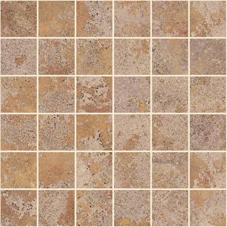 Mosaic Sullivan Red 12"x12" Natural Finish