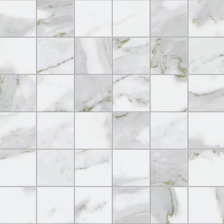 Mosaic Calacatta Gold 12"x12" Natural Finish
