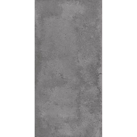 Unglazed Porcelain Tile, 24″ x 48″, 3/8" Unique Be Black Matt