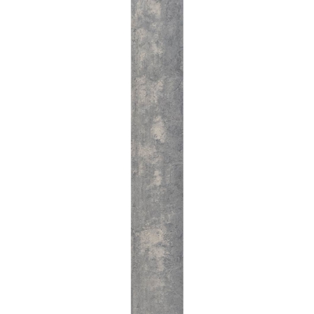 Granity Air Porcelain Tile, 4" x 24", 3/8″, Silver Matt