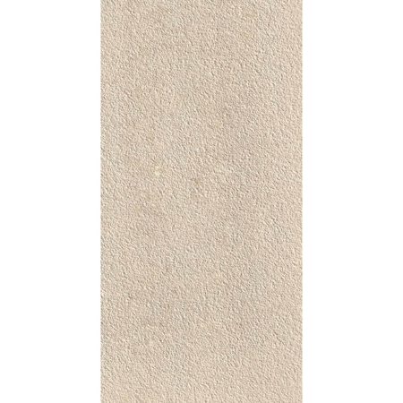 Granity Air Porcelain Tile, 12" x 24", 3/8″, Cream Bush-Hammered