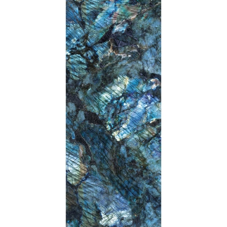 Large Format Italian Slab Labradorite 64" x 128" 1/2" Lappato Matt